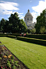 Capitol Building & Green Grass Garden photo thumbnail
