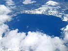 Aerial View of Crater Lake, Oregon photo thumbnail