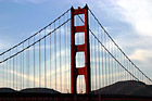 Arch of Golden Gate Bridge photo thumbnail