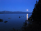 Lake Tahoe - Moon Rising photo thumbnail