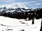 Mt. Rainier at Snowy Tipsoo Lake photo thumbnail