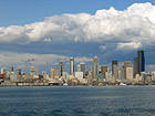 Seattle and Clouds photo thumbnail