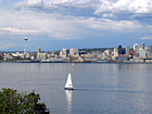 Seattle and Sailboat photo thumbnail