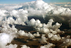 Aerial Puffy Clouds photo thumbnail