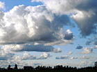 Puffy Clouds Over Farm photo thumbnail