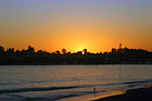 Bright Orange Santa Cruz Sunset photo thumbnail