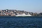 Ferry in Puget Sound, Seattle photo thumbnail