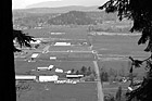 Black & White View of Country Land preview