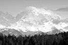 Black & White Clouds, Blue Sky & Mt. Rainier preview