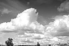 Black & White Clouds & Blue Sky preview