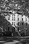 Black & White Harstad Residence Hall at PLU preview