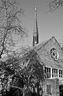 Black & White Vertical Eastvold Chapel preview