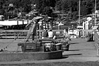 Black & White Couple on Dock in Gig Harbor preview