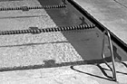 Black & White Corner of a Swimming Pool preview