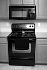 Black & White Microwave & Stove Appliances preview
