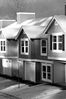 Black & White Close up of Townhouses preview