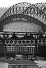 Black & White Close Up of Safeco Field Building preview