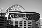 Black & White Qwest Field Up Close preview