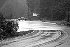 Black & White Flood Over Roadway preview