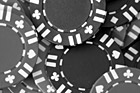 Black & White Poker Chips in Color preview