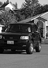 Black & White SUV Driving preview