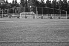 Black & White Soccer Field and Goal preview