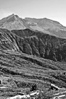 Black & White Mt. St. Helens Vertical preview