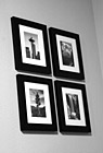 Black & White Framed Pictures on Wall preview