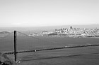 Black & White Golden Gate Bridge & The City preview