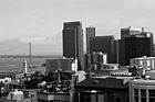 Black & White Downtown San Francisco & Color Flag preview