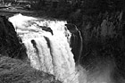 Black & White Big Falls at Snoqualmie preview
