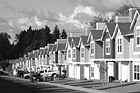 Black & White Line of Townhouses preview