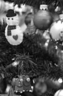 Black & White Ornaments Close Up preview