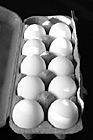 Black & White 10 Eggs in a Carton preview
