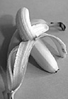 Black & White Peeled Banana preview