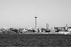 Black & White Seattle &  Blue Sky preview