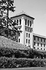 Black & White Nobili Hall at Santa Clara University preview
