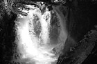 Black & White Waterfall & Rainbow preview