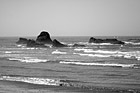 Black & White Sea Stacks off Ruby Beach preview