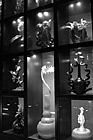 Black & White Glass Art Display preview