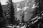Black & White Eunice Lake, Snow & Mountain preview