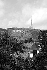 Black & White Hollywood Sign preview