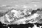 Black & White Snowy Mountain Tops preview