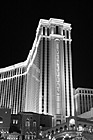 Black & White Venetian Hotel at Night preview