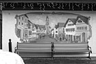 Black & White Leavenworth Bench & Art preview