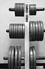 Black & White Weight Stack Rack preview