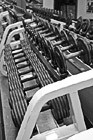 Black & White Line of Dumbbells preview