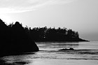 Black & White Orange Sunset at Deception Pass preview