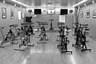 Black & White Spin Bikes in Spinning Room preview