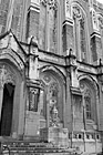 Black & White Front Entrance to UW Library preview